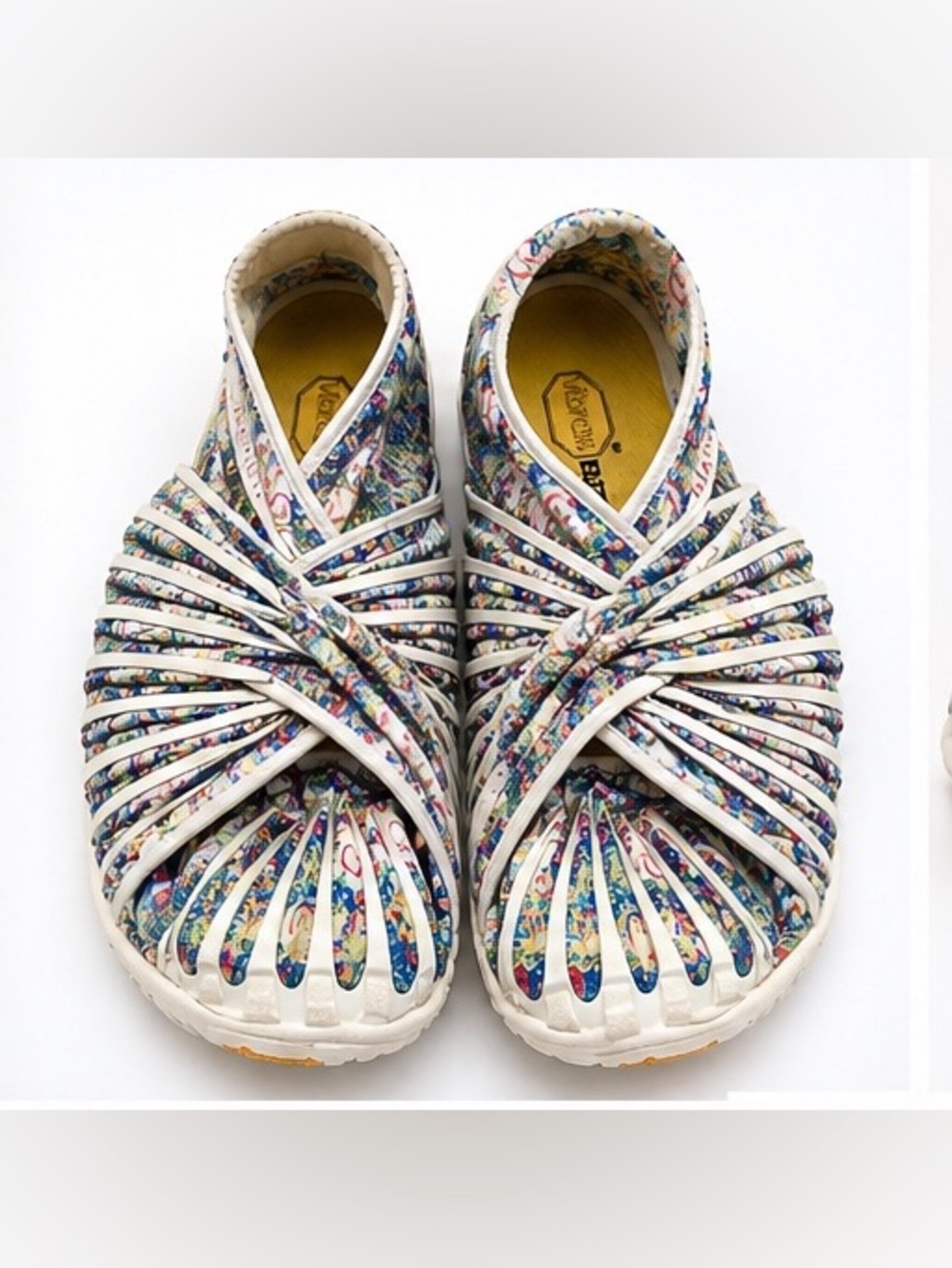 Vibram Furoshiki Wrapping Sole Shoes Women Slip On Travel Yoga Comfort